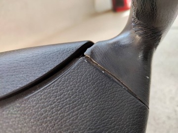 фото thumb №8, Руль кожа кожаный mercedes sl r230 w230 подушка комплект