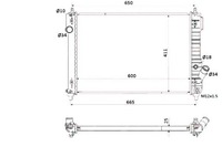 фото thumb №1, Nrf радиатор wody chevrolet aveo хэтчбек 1.4 t