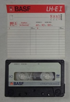 ВИНТАЖНЫЙ КАРТРИДЖ BASF CHROMDIOXID II 60