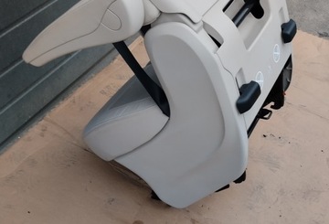 фото thumb №11, Сиденье пассажира ii ряд задний зад mercedes v-klasa w447 кожа кремовый eu