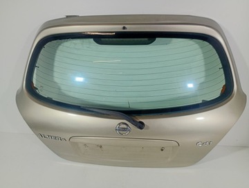 фото thumb №10, Almera n16 рестайлинг 00-06 крышка задняя зад багажника код краски ey2