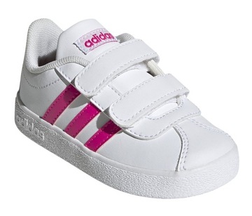 26 ДЕТСКИЕ КРОССОВКИ ADIDAS VL EG3890 С ЗАВИСКОЙ