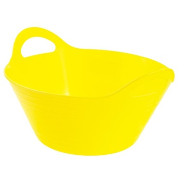 ЧАША ПЛАСТИКОВАЯ С РУЧКАМИ, 1,5 Л, ЦВЕТНАЯ