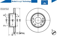 фото thumb №2, Ate 24.0116-0128.1 диск гальмівна