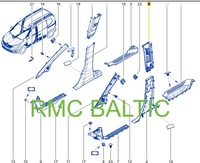 фото thumb №16, Захист стійка середнього ліва renault kangoo iii