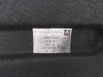 фото thumb №7, Полка багажника задняя зад citroen c4 i 5 дверь 2004-2008r 96462174