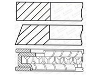 фото thumb №2, Кольца поршневые renault modus grand modus 1.1 logan ii 1.1 wind 1.1