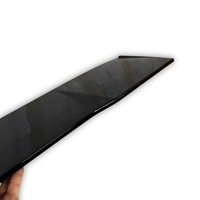 фото thumb №13, Спойлер audi a4 b8 універсал avant чорний блиск rs стиль накладка спойлер козирок