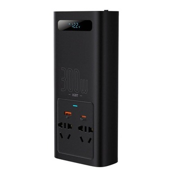 АВТОМОБИЛЬНЫЙ ИНВЕРТОР BASEUS 300 Вт 220 В CN/EU USB