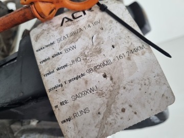 фото thumb №9, Двигатель seat altea 1.4 16v 86km udokumentowane 161tyś bxw