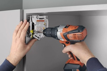 Подъемный привод BLUM Aventos HK-S TIP-ON средний 20K2C00T белый комплект