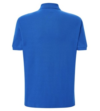 Koszulka Polo - Niebieska, męska, bawełna, Roz 3XL