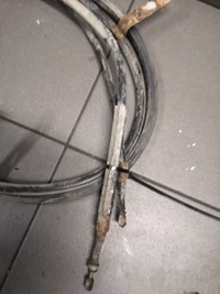 фото thumb №6, Трос тросы тормоза ручного audi a8 d2 4d0609721k