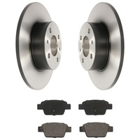 фото thumb №1, Тормозные диски + тормозные колодки задняя fiat bravo ii stilo multipla