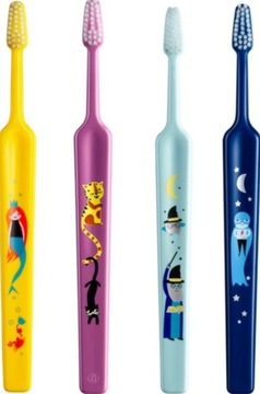 Мягкие зубные щетки для детей от 3 лет Compact KIDS x-soft TePe, 4 шт.