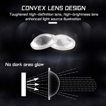 фото thumb №7, 76mm 2w1 света led cob лампы drl дневные галоген xgetop 3 адаптер