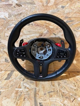 фото thumb №5, Кермо карбон пелюстки з підігрівом bmw g87 g80 g82 m2 m3 m4 5km гарна оригінальний номер