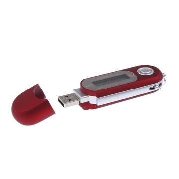 1 x MP3-видеоплеер с электронной книгой USB 4 FM MP4, красный