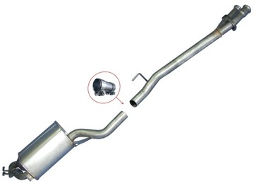 фото thumb №8, Polmostrow глушитель mercedes w210 2.7cdi 99-02 задний