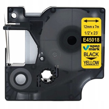 Ленты для DYMO LM280 D1 12мм НАБОР из 5 цветов
