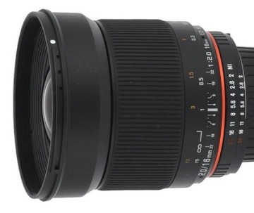 Объектив Samyang 16mm 2.0 ED AS UMC CS micro 4/3