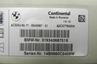 фото thumb №1, Модуль подушка безпеки bmw 3 f30, f80 9343687 бензиновий 135kw 2014