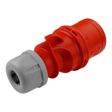 Вилка питания PCE SHARK IP44 32A 5P 400В 025-6