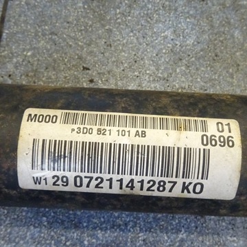 фото thumb №5, Vw phaeton 3.0tdi wał привідний 3d0521101ab