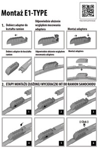 фото thumb №11, Oximo дворник плоская multitype 750 mm 30"