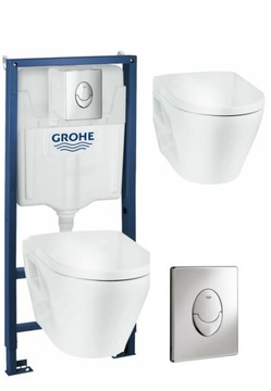 ZESTAW PODTYNKOWY WC GROHE SOLIDO Z MISKĄ GROHE ST