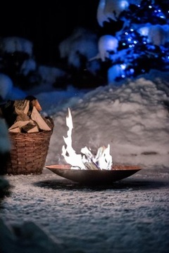 САДОВАЯ ПЕЧЬ СТАЛЬНОЙ ГРИЛЬ КАМИННАЯ ЧАША 57 СМ PODIŁO PTAK