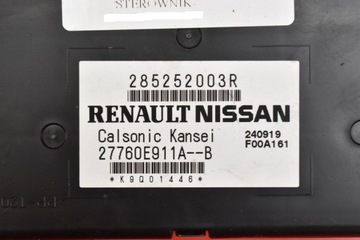 фото thumb №7, Блок керування модуль calsonic 285252003r dacia duster 2 ii 1.5 dci 115 km 17-21