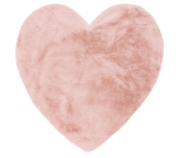 КОВЕР *HEART ART Розовый* 86x86