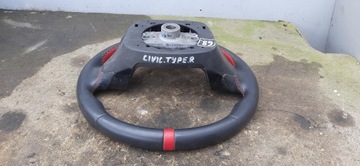 фото thumb №7, Руль кожа мультифункция czerona nić honda civic ix type-r