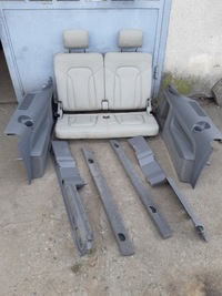 фото thumb №10, Audi q7 4l сиденья iii 3 ряд обшивки кожа комплект