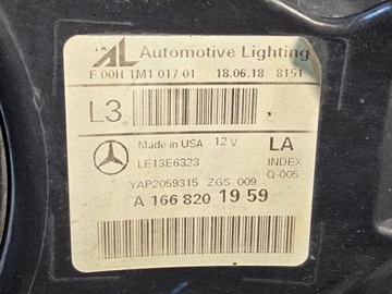 фото thumb №13, Mercedes gls x166 рестайлинг фара левый led