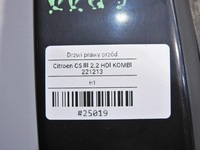фото thumb №7, Дверь правый перед kkqd citroen c5 iii