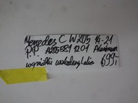 фото thumb №8, Крыло перед правые mercedes c w205 2014-2021 алюминий a2058811201