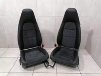 фото thumb №1, Porsche taycan 9j seat interior leather in black turbo s