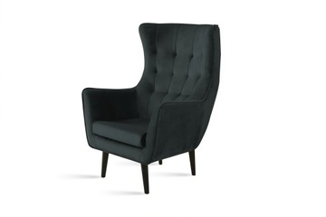 КРЕСЛО УСЗАК В СКАНДИНАВСКОМ СТИЛЕ NEW VELVET QUEEN