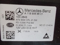 фото thumb №15, Mercedes cla lift 118 w118 performance лампи фари nowe повний