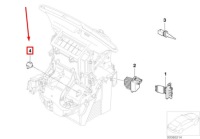 Mini cooper r50 r53 датчик температуры отопления 64111499144 оригинальный с Разборки, фото thumb