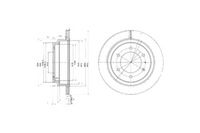 фото thumb №1, Тормозные диски тормозные 2szt isuzu trooper ii trooper iii