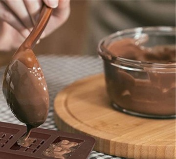 Силиконовая форма для шоколадных свечей.