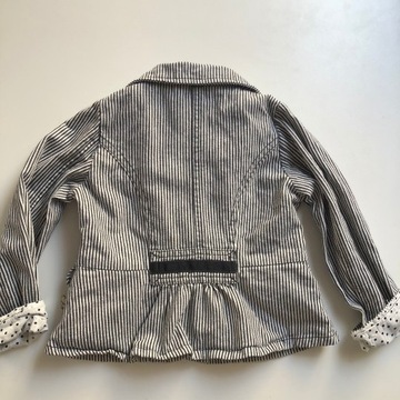 POMP DE LUX Красивая куртка в полоску 104