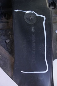 фото thumb №4, Подкрылок перед правое vw t-roc 2ga8099584