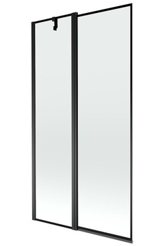 MEXEN FLIP ширма для ванны 1-S 100 CM ЧЕРНАЯ