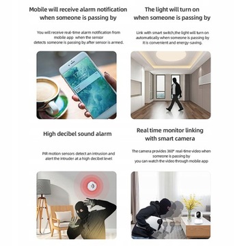 Датчик движения .4G WIFI, для TUYA, помощника