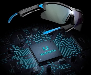 ПОЛЯРИЗОВАННЫЕ СОЛНЦЕЗАЩИТНЫЕ ОЧКИ UV400 С ФУНКЦИЕЙ НАУШНИКОВ BT 5.2