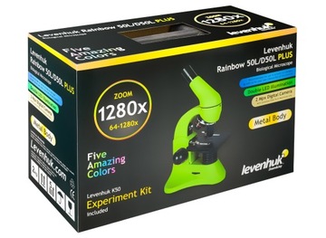Цифровой оптический микроскоп D50L / USB-камера 2M 1280x + БЕСПЛАТНАЯ книга!